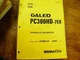 KOMATSU PC300HD-7EO PARTS BOOK  MANUAL  A86001-UP