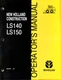 New Holland LS140 LS150 Construction Operator's Manual 86587054 7/99