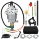 Manual Choke Carburetor For Honda EB3800X EM3500SX EM3500SXK1 Generators