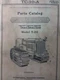 T-20 International IH TracTracTor Crawler Tractor McCormick Parts Catalog Manual