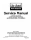 Cub Cadet Service Manual Form No.772-4166