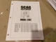 SCAG POWER EQUIPMENT ILLUSTRATED PARTS LIST MODELS SWZ36A-14KA, SWZ36A-15KA