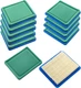 10-Pack HQRP Air Filters for Briggs & Stratton with 6.5, 7.75, 7 HP Mower Engine
