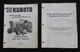 KUBOTA L185 L245 TRACTOR "MODEL KM-60 MOWER DECK" OWNERS & PARTS CATALOG MANUAL