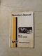 Vintage 1973 Massey Ferguson Mf 33 Wheel Loader Operator Manual