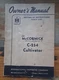 1949 INTERNATIONAL HARVESTER MCCORMICK C-254 CULTIVATOR OWNERS MANUAL PARTS LIST