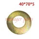 6pc Bucket Pin Shim Iron Spacer Washer 40mm*70*5 for Komatsu WB93 JCB 8040Z