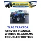 NEW HOLLAND TL70 TRACTOR MANUAL SHOP SERVICE  REPAIR PDF