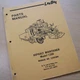LEEBOY Model 1200 ASPHALT MAINTAINER parts catalog Manual Book spare list 