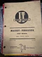 IT Shop Manual Massey-Ferguson MF-24 Models MF1100 MF1130 (1968)