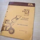 FIAT ALLIS FR35 945 B WHEEL LOADER AXLE DRIVE SHAFT Service Repair Shop manual