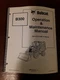 Bobcat Operation & Maintenance Manual B300 (S/N 571711001)