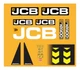 Adesivo Emblema JS200LC Compat&iacute;vel JCB SPTS