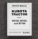 TRACTOR SERVICE REPAIR MANUAL SHOP BOOK OVERHAUL KUBOTA B5100 B6100 B7100 D & E