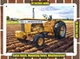 Metal Sign - 1969 Minneapolis Moline G1000 Tractor Watercolor - 14x10