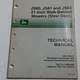  Genuine John Deere JS60 JS61 JS63 21in walk behind mowers TECH MANUAL TM1710