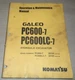 KOMATSU PC600-7 PC600LC-7 EXCAVATOR OPERATION & MAINTENANCE BOOK MANUAL