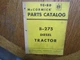 International Harvester B275 Tractor Parts Manual