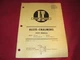Allis Chalmers D-10 D-12 D-10 & D-12 Series III Tractor I&T Shop Manual WPNH