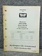 OEM Worthington PTO Air Compressor Monorotor 85 125 160 CFM Operation Manual
