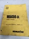 Komatsu Wa450-3L Parts Book Manual