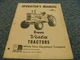 Minneapolis Moline G1000 Vista Tractor Owner Operator Manual S-501