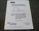 NPK Model GH10 Hydraulic Hammer Underwater Operation Instruction Manual xz