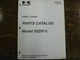 Kawasaki 50ZIV-2 Wheel Loader Factory Parts Catalog Manual Book xo