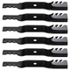 6PK Oregon G6 Gator Blade for 54" Kubota - RCK54-24G, RCK54-75B, RCK54P-1000Z