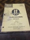 IT MANUAL ALLIS CHALMERS D-10 D-12 TRACTOR AC-14 I&T 