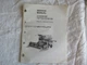 1982 New Holland TR 70 75 85 95 combine service manual special service tools 