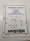 HYSTER ELECTRICAL SYSTEM N30 N35 N40 XMR2 XMDR2 N50XMA2 XMXDR XMXR 1999 1459000