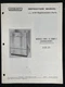 Hobart Models WM-1 WMP-1 Instruction Manual Dishwasher Replacement Parts Catalog