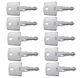 Mover Parts 10 PCS Ignition Keys 974 for Sakai Roller Heavy Construction... 