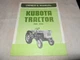 KUBOTA Tractor Owner's Manual ~ Model L225FA