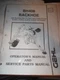 Gehl BH408 Backhoe Operator's Manual and Service Parts Manual NEW