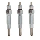 3X Glow Plugs 915-617 SBA185366190 For New Holland Tractor TC25 TC29 TC30 TC35