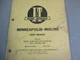 I&T MM-14 Minneapolis Moline Tractor Service Shop Manual Multiple Models