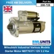 Starter Motor For Mitsubishi Forklift  FD20, FD25, FD28, FD30,M8T75171 200-728