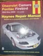 Chevrolet Camaro Pontiac Firebird 1993 thru 2002 Haynes Repair Manual 24017