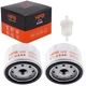 2x 49065-7007 Oil Filter for Kawasaki FR600V FR691V FR651V FR730V FS730V FS651V