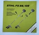 Stihl FS 88, 108 WeedEater WeedWhacker Instruction Owner's Operator Manual 1996