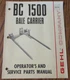 Gehl BC1500 Bale Carrier Operators Owners Parts Manual Book ORIGINAL! tractor