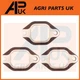 3x Exhaust Manifold Gaskets Set for New Holland TL70 TL75 TL80 TL85 TL90 Tractor