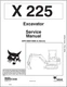 2012 Bobcat X 225 Excavator Service Manual Part No. 6720874 (6-12) USB