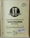 1971 I&T Shop Service Allis Chalmers AC-21 Manual D21 D21 Series II 2-10 2-20