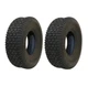 Set of 2 Tires for Gravely Commercial 10A, 12, 500 & 5000 Walk Behind (19562P1)