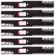 6PK Oregon G6 Gator Blade for 61" Ferris ISX3300 - 5901855, 5901881, 5901979