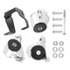 3 Bolt Engine Mount Kit w/ Bracket for Honda Civic EK 1996-2000 B & D-Series