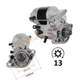 Starter for Kubota Sch&auml;ffer Ransomes Belos Kramer 16235-63010 228000-6321 AKS990